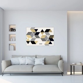 Kép - Geometriai formák N⁰1 (90x60 cm)