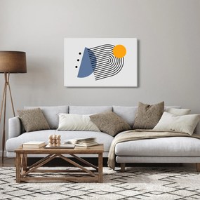 Kép - Minimalista absztrakció N⁰2 (90x60 cm)