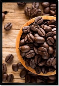 Poszterek keretben 40x60 Kávébab Kávé