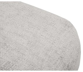 Világosszürke puff Matera – Cosmopolitan Design