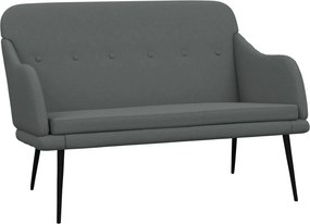 vidaXL sötétszürke szövetpad 110 x 76 x 80 cm