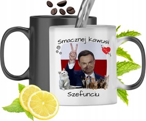 Duda András Színváltó Mágikus Bögre fényképes nyomtatással