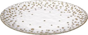 STARS üveg tál, Ø 32 cm