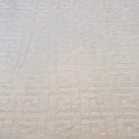 Árkád Fehér Takaró Pléd Plüssös