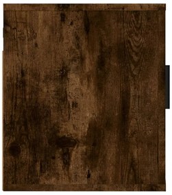 2 db füstös tölgy falra szerelhető TV-szekrény 40x34,5x40 cm