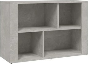 vidaXL betonszürke szerelt fa tálalószekrény 80x30x54 cm