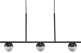 Nordlux - Csillár zsinóron CONTINA 3xG9/5W/230V fekete