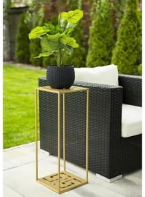 Virágállvány 60x24 cm arany színben