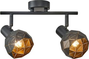 Italux Harley SPL-3480-2-GR-GD Spotlámpa 2x40W/E14 IP20