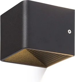 RENDL ONYX fali lámpa fekete 230V LED 5W 3000K