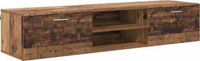 vidaXL Fából Készült Szekrény fiókkal Öreg fa 150 x 39 x 30 cm Faanyag