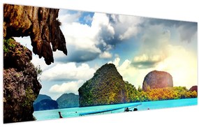 Kép - Phang Nga-öböl (120x50 cm)