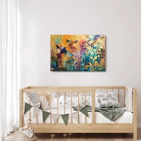 Kép - Absztrakt festmény a természetről (90x60 cm)