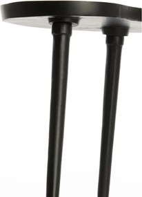 Fém tárolóasztal 30x53 cm Lienz – Light &amp; Living