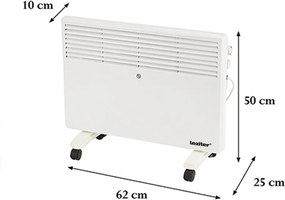 Asama elektromos fűtőtest 750W/1500W