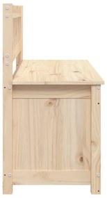 tömör fenyőfa pad 110 x 41 x 76,5 cm