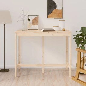 tömör fenyőfa bárasztal 140 x 80 x 110 cm