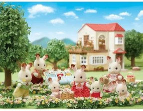 Sylvanian Families "csokoládé" nyúlcsalád, új