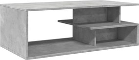 vidaXL betonszürke szerelt fa dohányzóasztal 102x55x35 cm