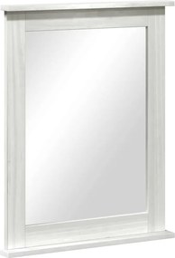 vidaXL Tükör tükörrel VIGO Antik fehér 55,5 x 5 x 70 cm Tömör fenyőfa