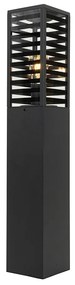 Modern kültéri állólámpa fekete 80 cm IP44 - Reims