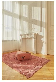 Rózsaszín gyerek puff English Garden – Lorena Canals