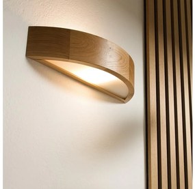Fali lámpa OAK 1xE27/60W/230V tölgy