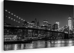 A New York-i Brooklyn-híd képe (90x60 cm)