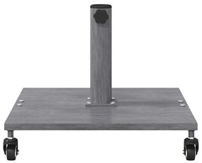 Kültéri Napernyő Tartók Sötét fa 45 x 45 x 31.5 cm Acél