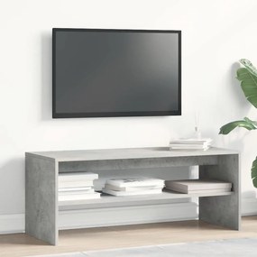 betonszürke forgácslap TV-szekrény 100 x 40 x 40 cm