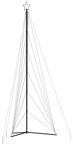 színes LED karácsonyfa 861 LED 478 cm