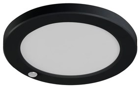Kanlux Kanlux 24605 - LED Érzékelős lámpa 2in1 ERGA LED/17W/230V 3000/4000/6500K fekete KX2587