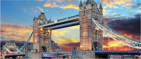 Kép - Tower Bridge, London, Anglia (120x50 cm)