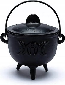 Ăntöttvas fĂŒstölĆ bogrĂĄcs Nap Ă©s Hold 12x9,5 cm