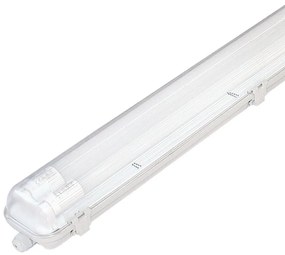 Commel LED armatúra lámpatest, por és víz mentes, 2db LED fénycsővel 2x10 W 66 cm