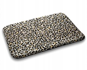 Divatos nedvszívó fürdőszobaszőnyeg Párduc 75x45 cm