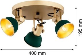 Argon LENORA 6242 Spotlámpa 3x7W/E14 IP20