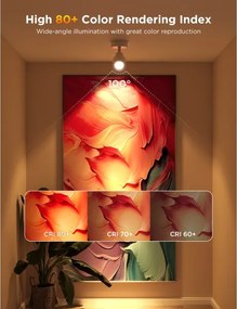 KÉSZLET 2x LED RGBWW Dimmelhető izzó GU10/4,8W/230V 2700-6500K Wi-Fi - Govee