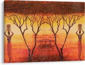Kép - afrikai szavanna (70x50 cm)
