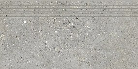 Fineza Breccia Lépcsőlap szürke 30x60 cm matt SCBRECCIA36GR