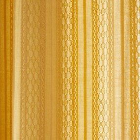 Sárga átlátszó függöny 140x183 cm Zofia Broderie Anglaise – Pineapple Elephant