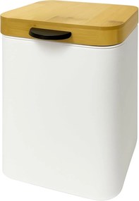 Fali szemeteskosár 3L Soft Close Bambusz Fürdőszoba Matt
