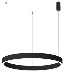 ITALUX 5902854537860 BRASCO Modern Led Függesztett Lámpa Fehér, Fekete LED IP20