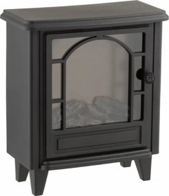 LED dekorációs kandalló COZY WARM 40x35 cm, fekete