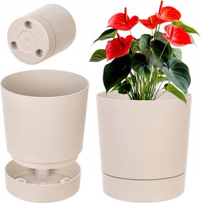 Virágtartó Állvány Műanyag Kerek 14,5 cm