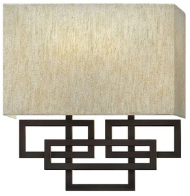 Hinkley HK-LANZA2 - Fali lámpatest LANZA 2xE14/40W/230V bronz