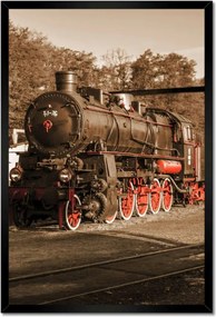 Poszterek keretben 40x60 Gőzmozdony Ty1-76