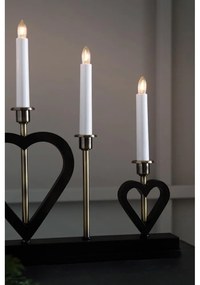 Fekete karácsonyi fénydekoráció Melissa – Markslöjd