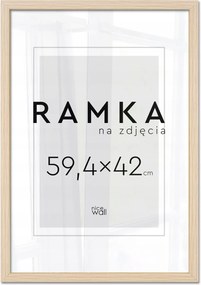 Képkeret A2 420x594 Képkeret Fotó 59,4x42 barna bükk