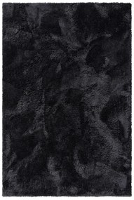 Shaggy rug Cloudy Charcoal 160x230 cm
